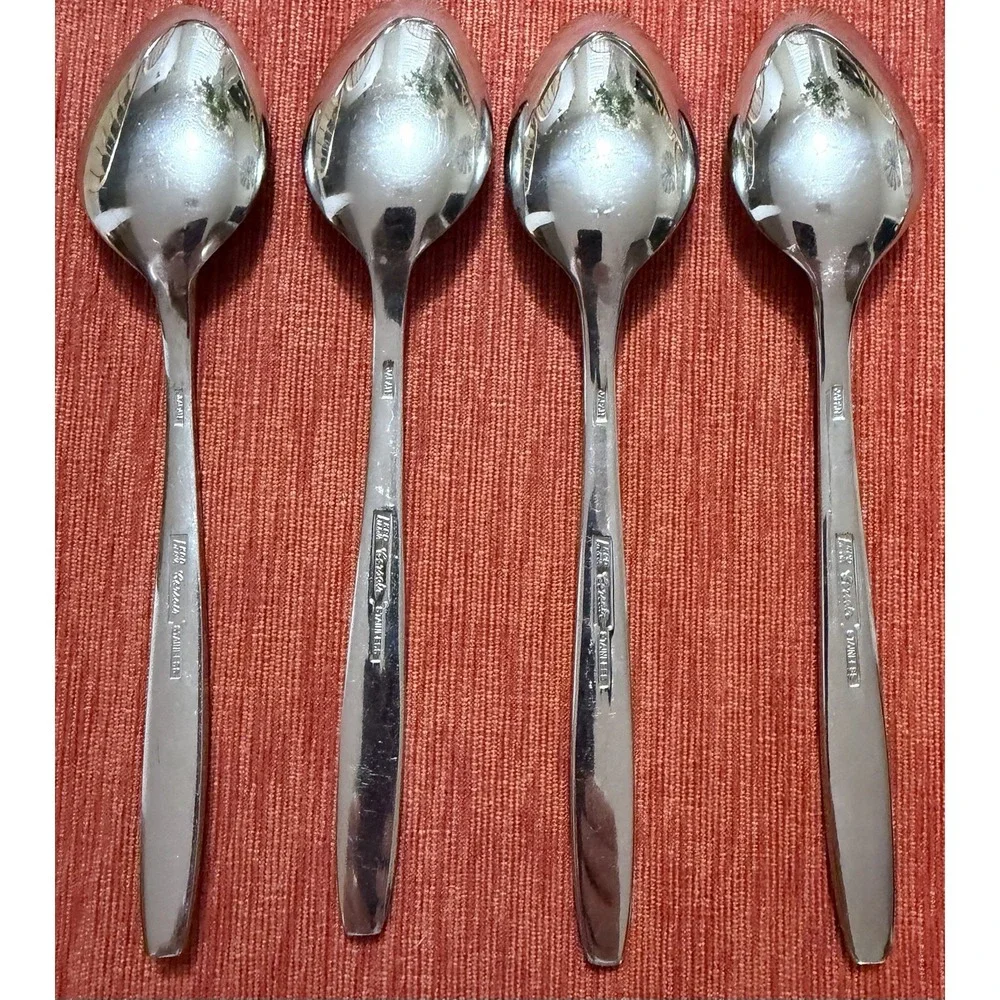 Ekco Eterna Corsair Stainless Soup Spoons 7.5